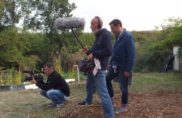 Les coulisses du tournage des Racines et des Ailes sur le “Pays de Garonne”